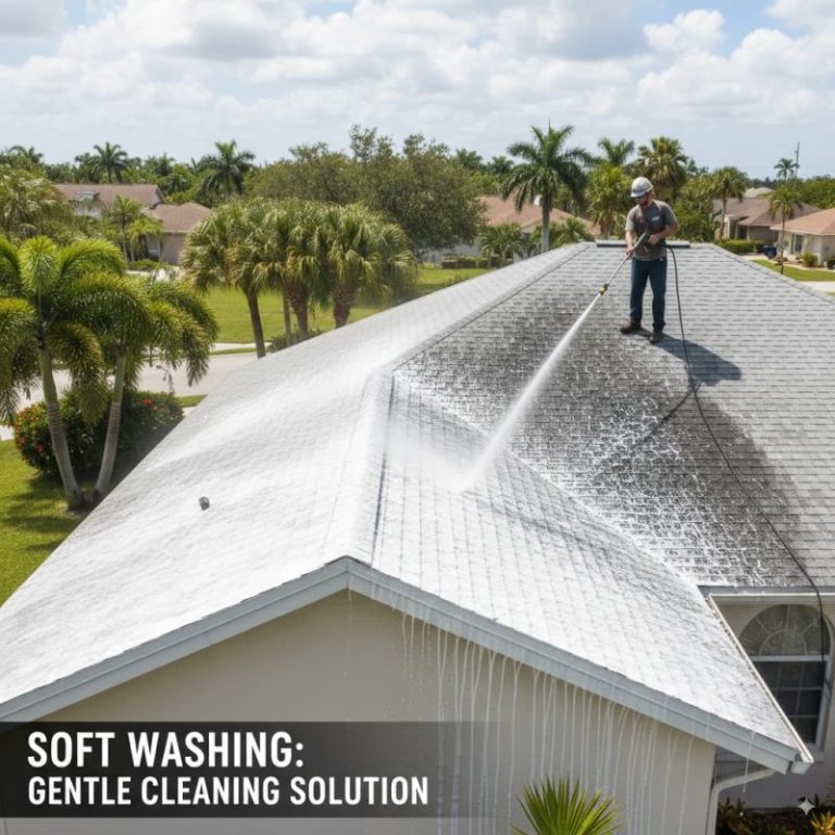 Soft Wash vs Pressure Wash
