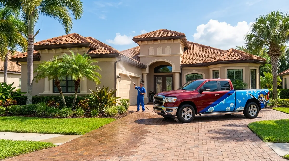 house exterior cleaning -