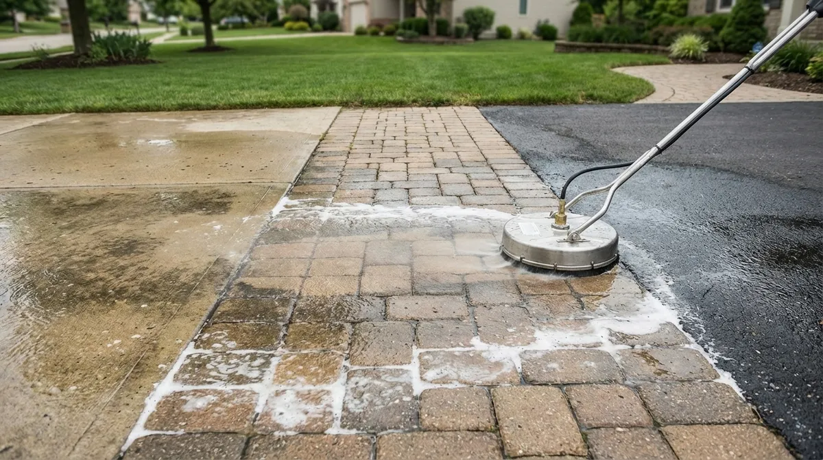 driveway cleaning
