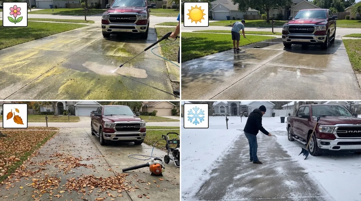 driveway cleaning