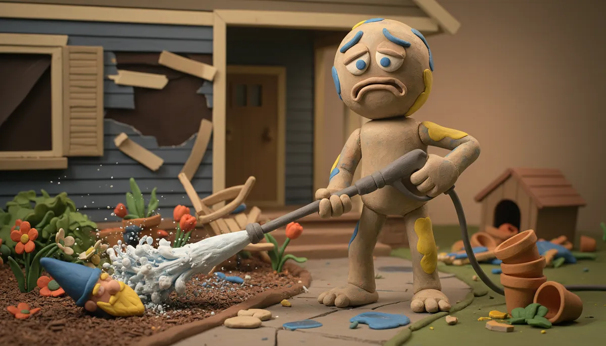 residential pressure washing