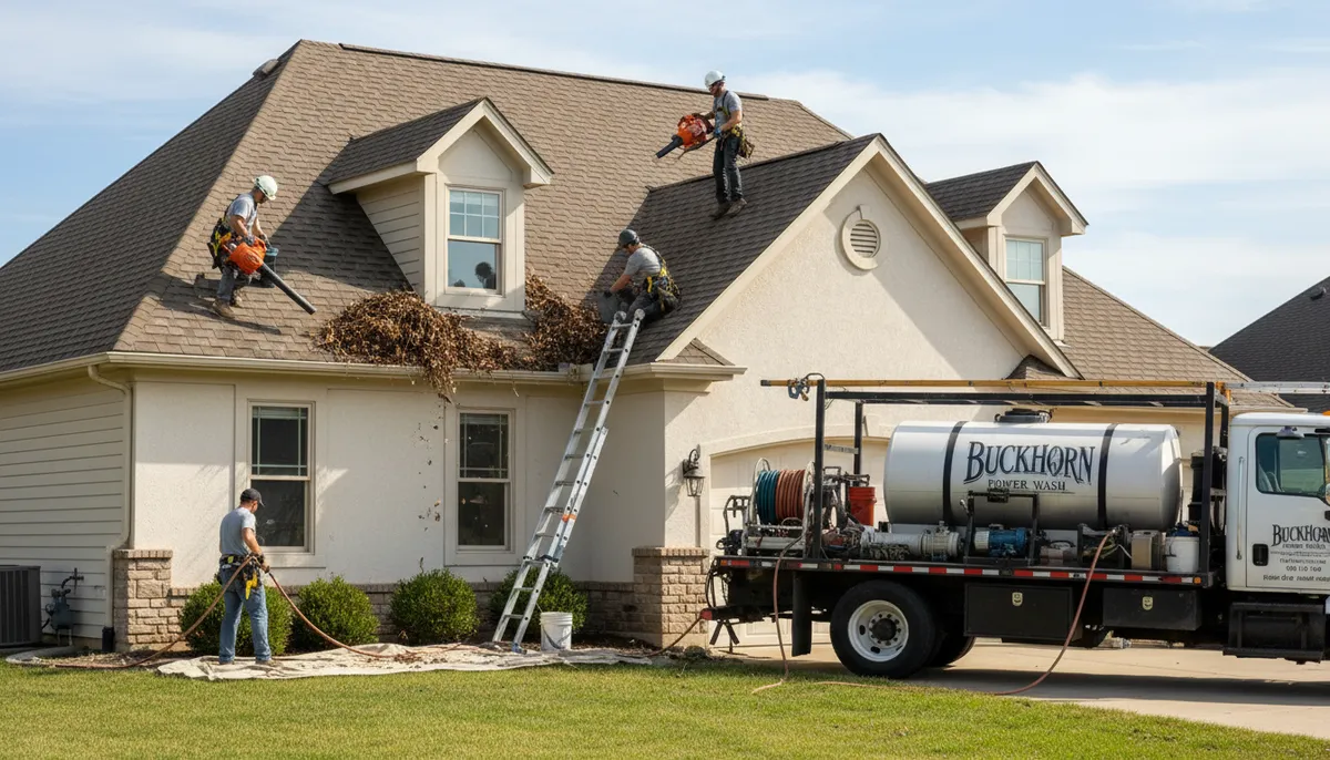 roof cleaning services