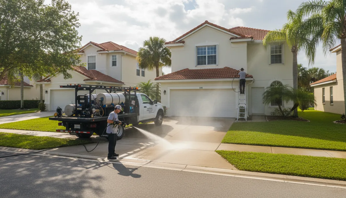 pressure wash driveway cost