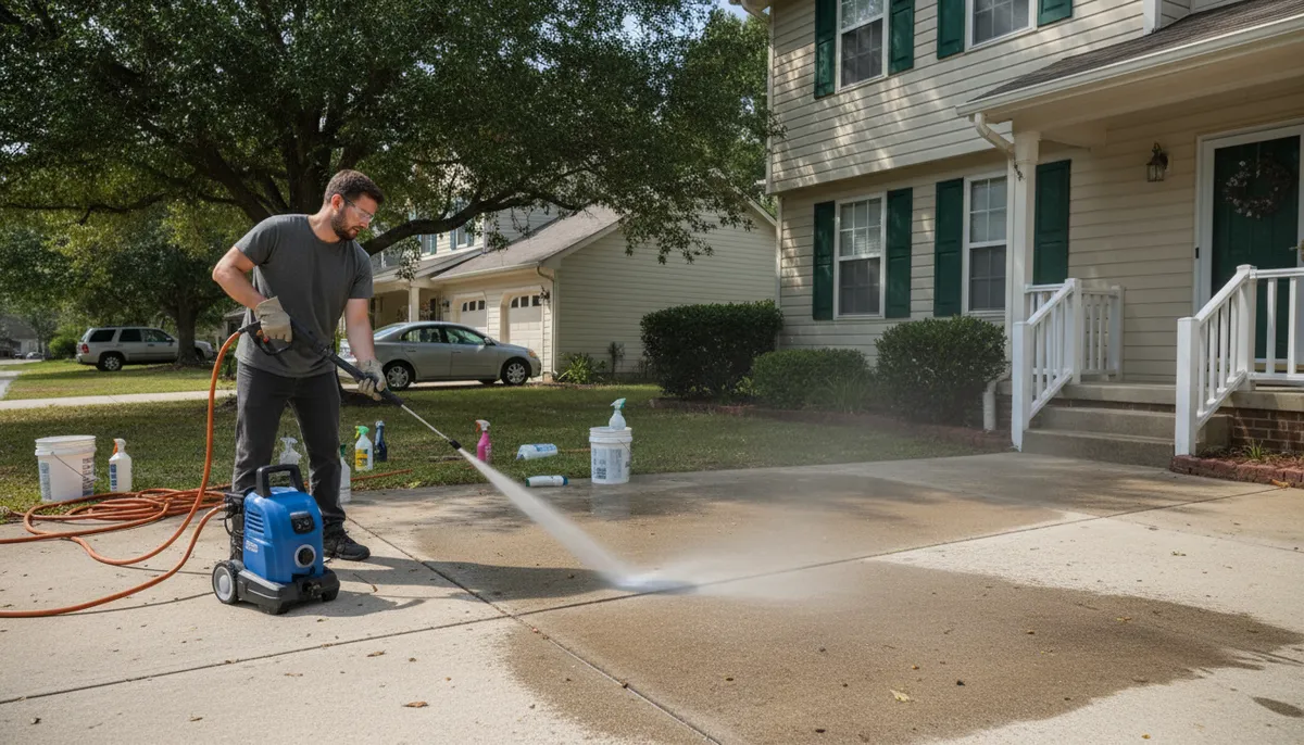 commercial pressure washing company