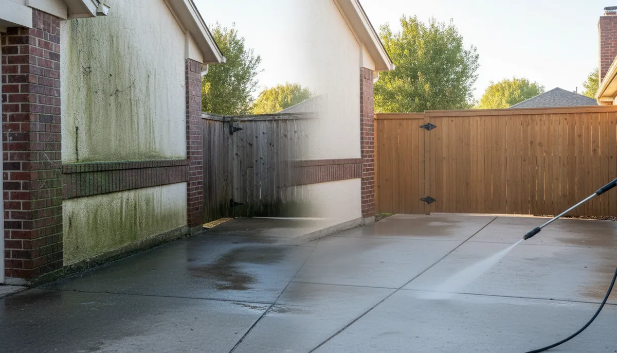 driveway cleaning service