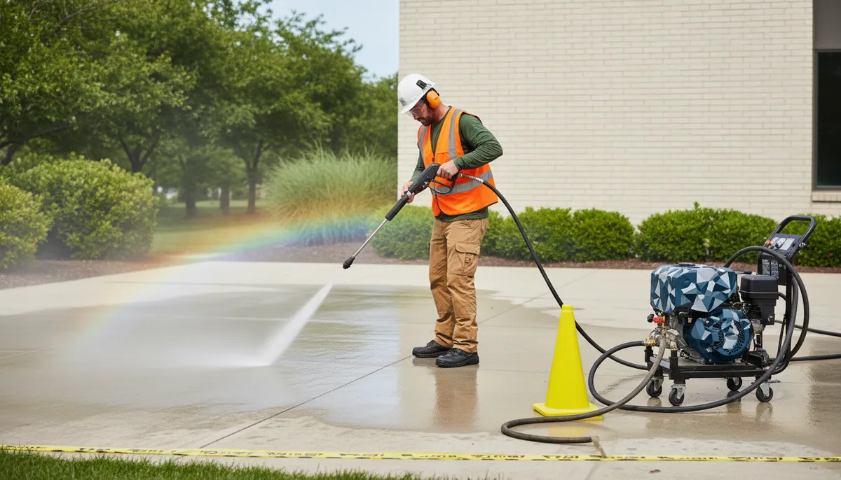 driveway cleaning service