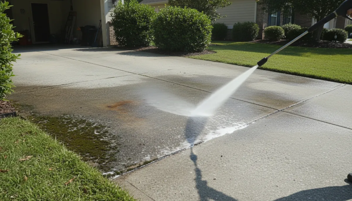 pressure washing driveway cost
