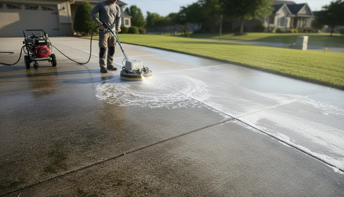 7 Factors That Affect Pressure Washing Driveway Cost in 2026