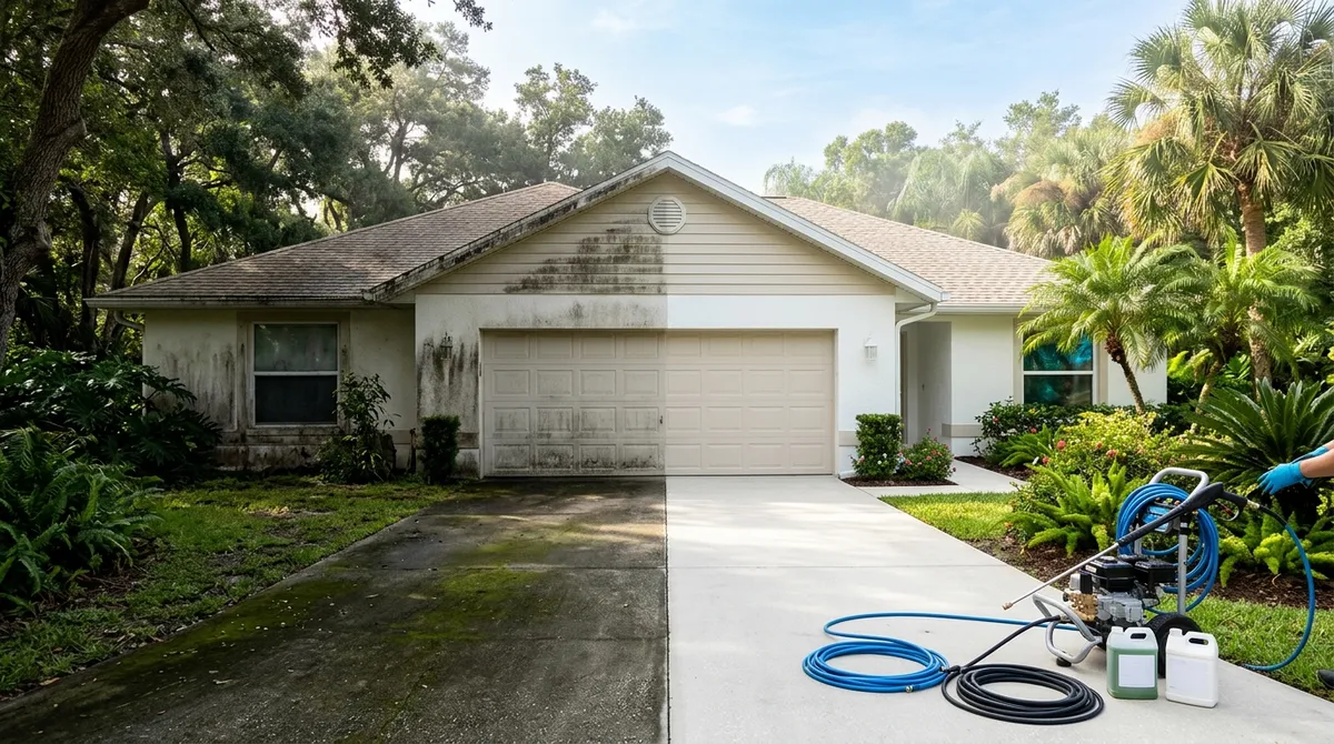 Why Do Valrico Homes Need Professional Pressure Washing?