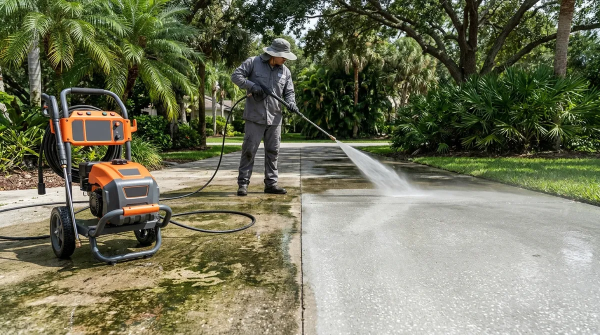 What Does a Professional Driveway Cleaner Actually Do?