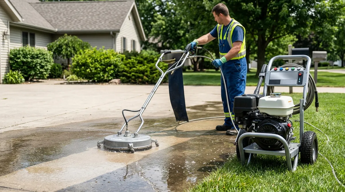 pressure wash driveway near me