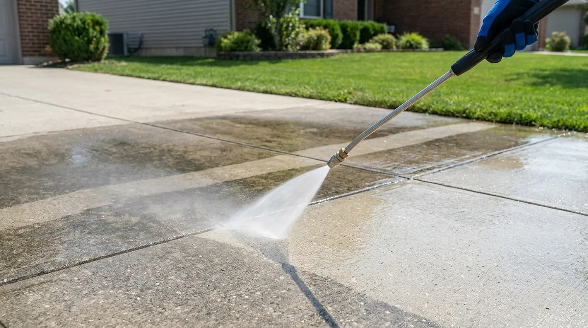 7 Mistakes to Avoid When Using a Power Washer to Clean Concrete