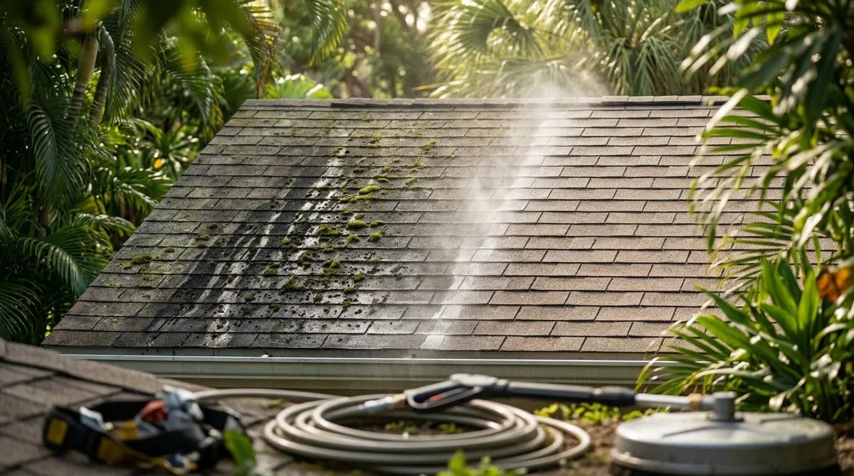 4 Roof Cleaning Mistakes That Damage Your Home
