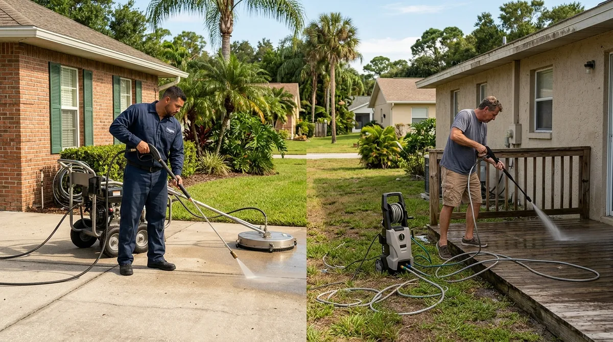 pressure washing company in valrico