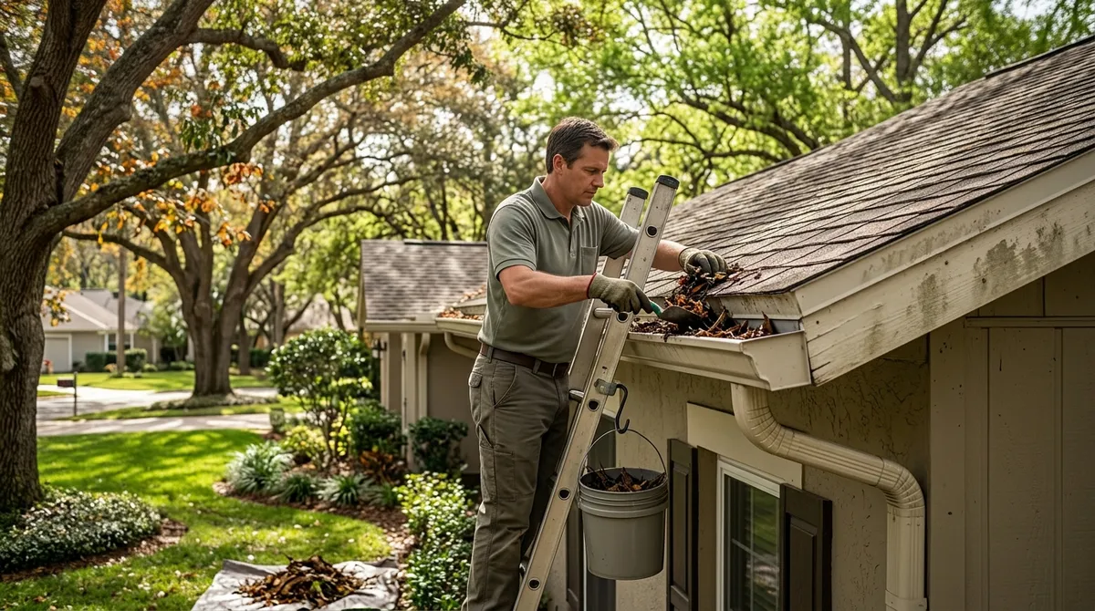 gutter cleaning in valrico