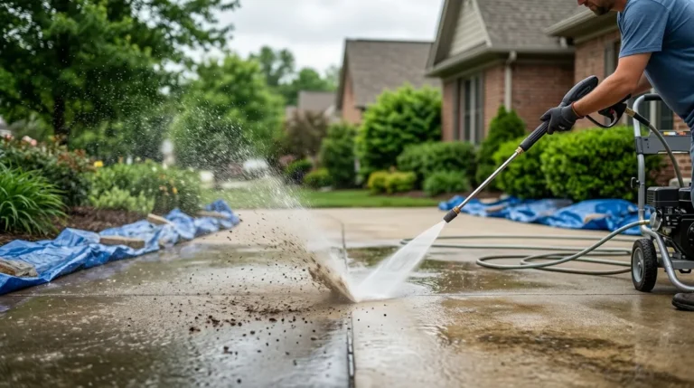 How to Clean Your Driveway With a Pressure Washer