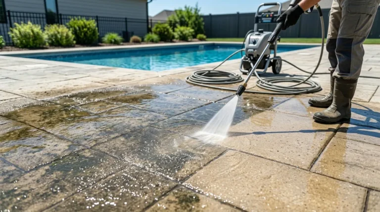 14 Pool Deck Pressure Washing Mistakes That Ruin Your Surface