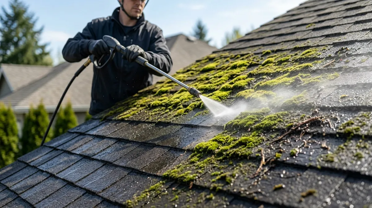 roof cleaning service